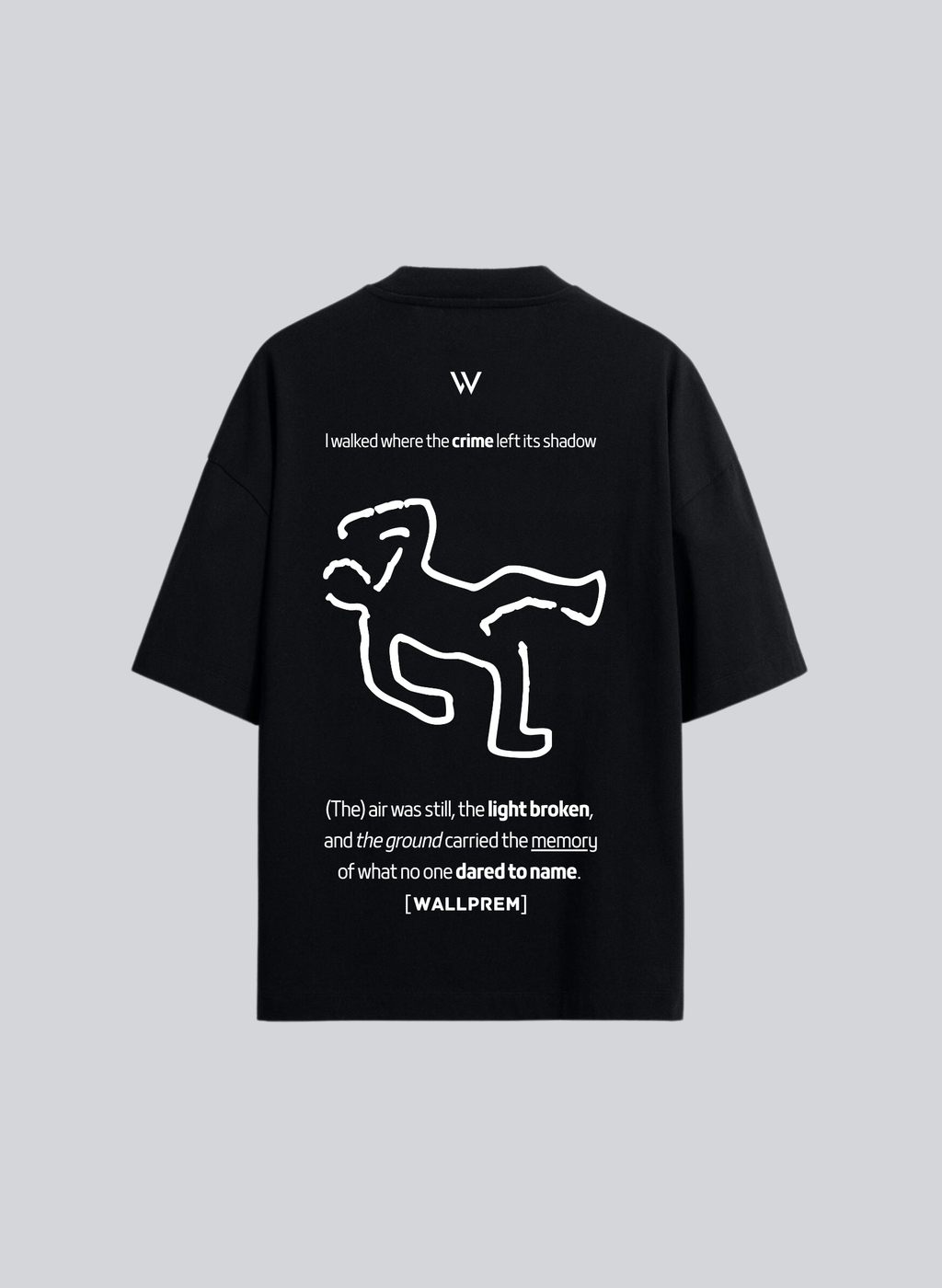 CAMISETA DELIT NEGRO