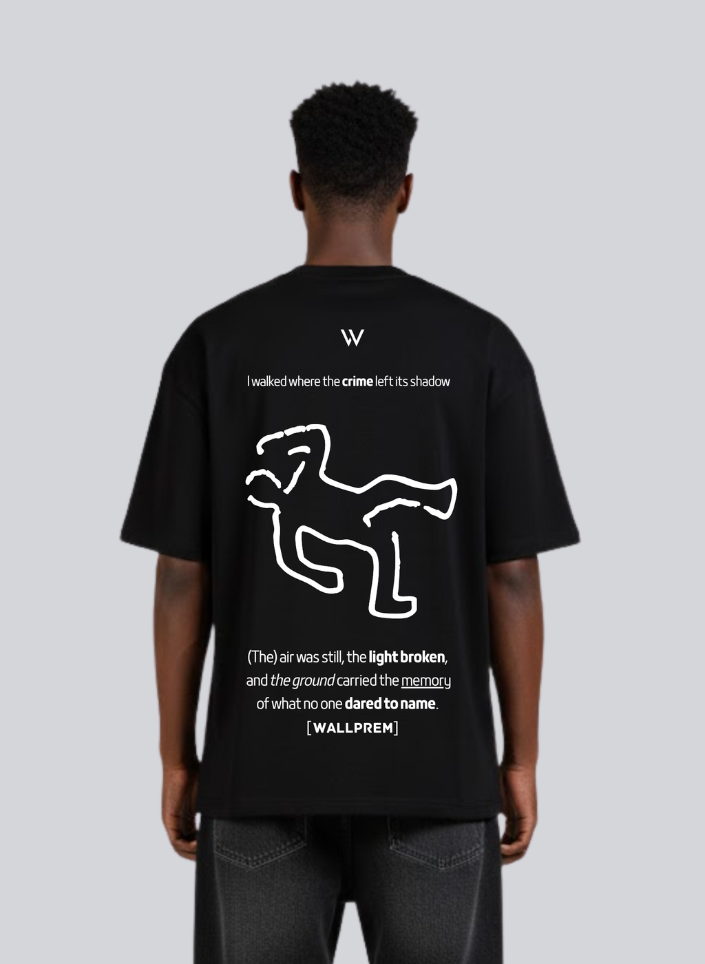 CAMISETA DELIT NEGRO