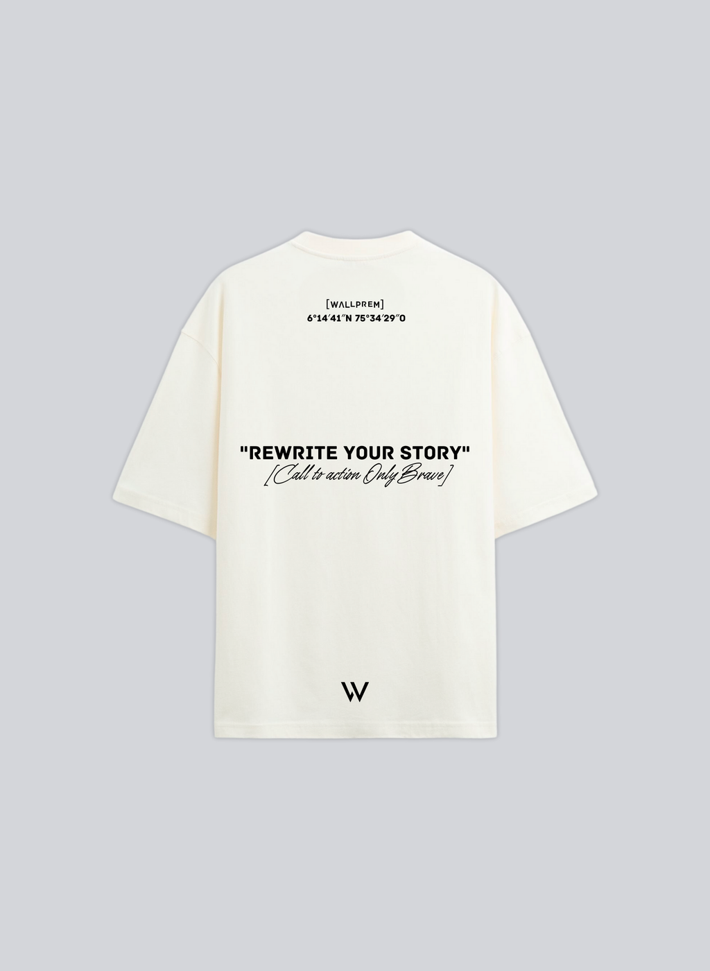 CAMISETA CALL TO ACTION MARFIL