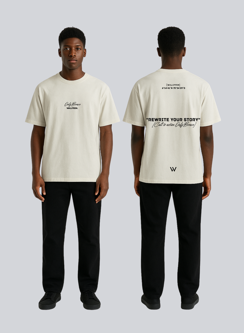 CAMISETA CALL TO ACTION MARFIL
