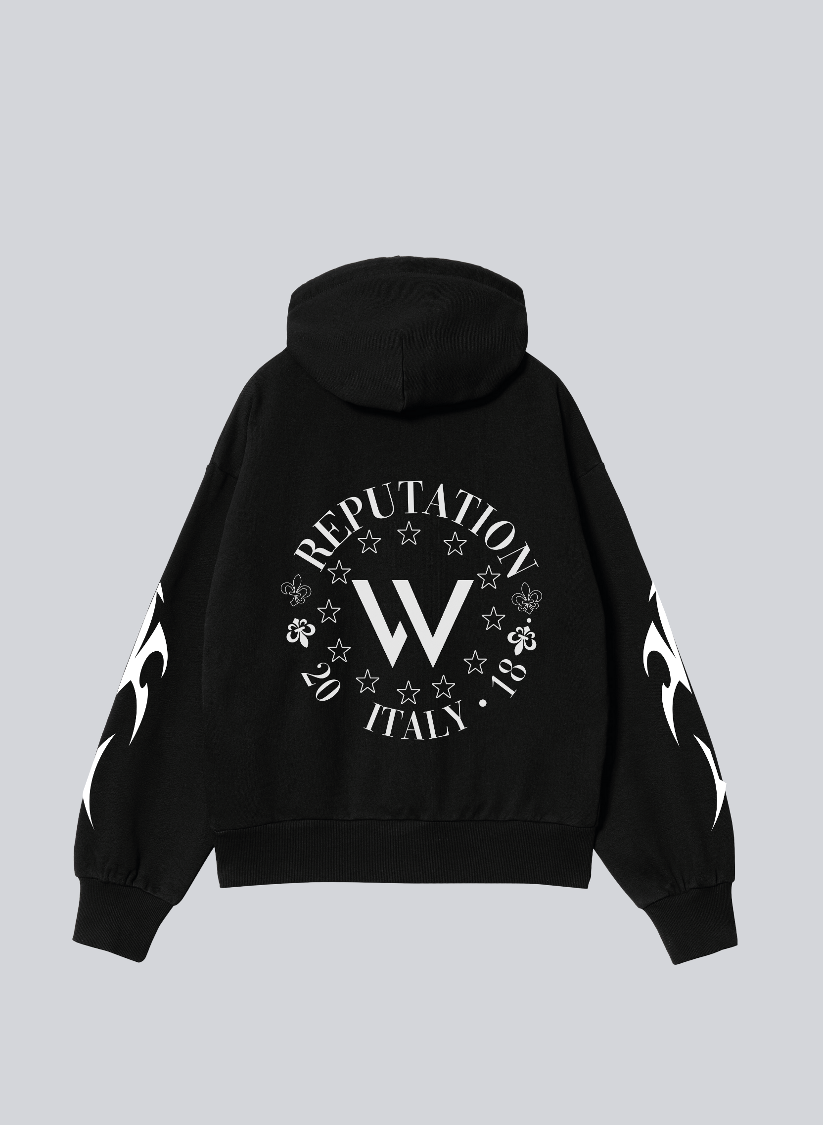 HOODIE STATEMENT BLACK